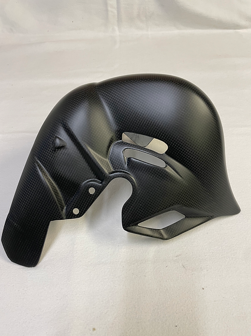 Carbonvani Carbon Fiber OE Exhaust Guard for Ducati Panigale V4 (2025+) Carbonvani Carbon Fiber OE Exhaust Guard for Ducati Panigale V4 (2025+)